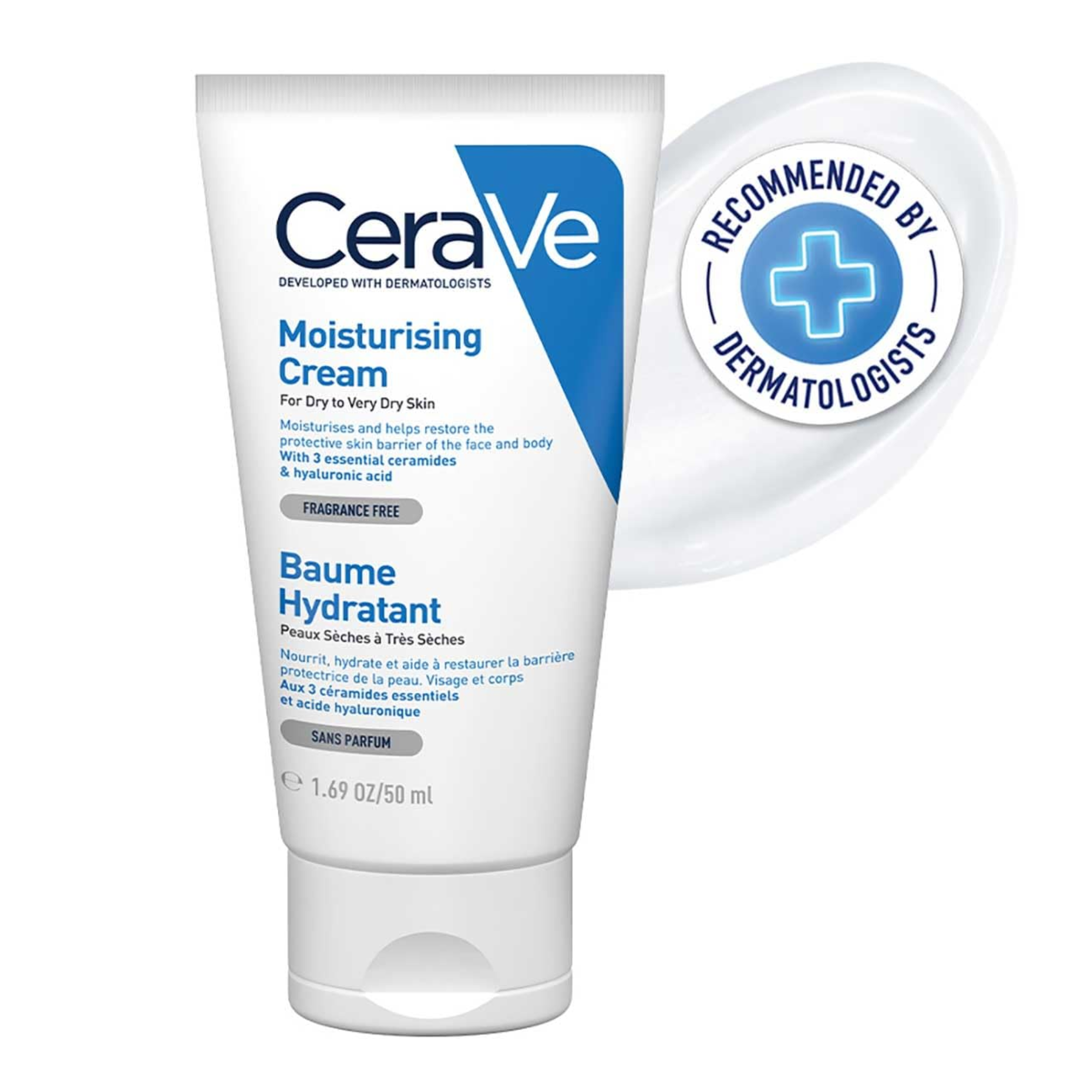 CeraVe Moisturizing Cream For Dry To Very Dry Skin...